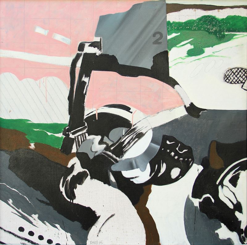 How to use  - tecnica mista e collage su tavola - Auction Arte Moderna e Contemporanea Time&Live - Cms Thetis per Casa d'Aste