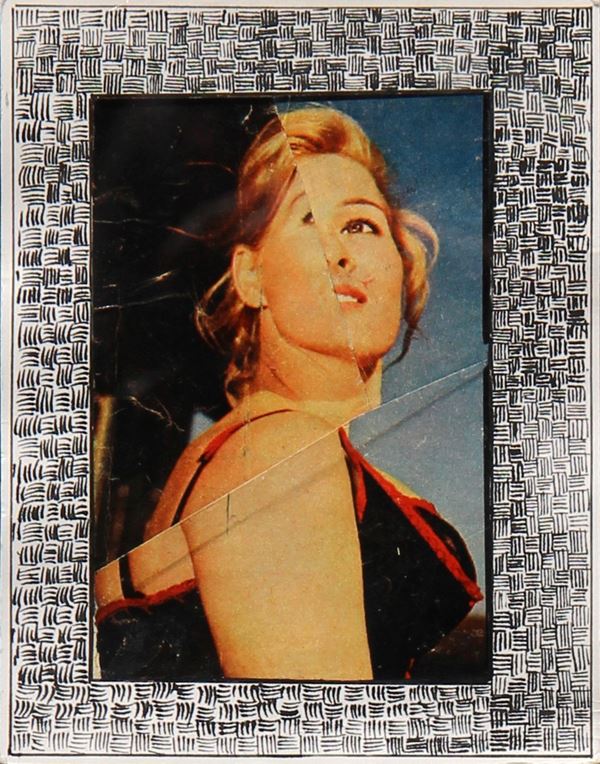 Senza titolo (figura)  (1962)  - tecnica mista su cartone intelato - Auction Arte  [..]