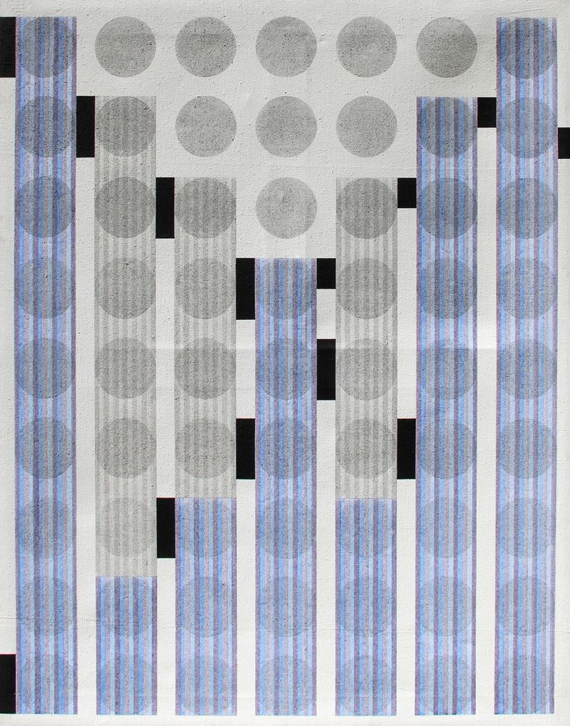 Movimenti contrari  (1967)  - olio su tela - Auction Arte Moderna e Contemporanea Time&Live - Cms Thetis per Casa d'Aste