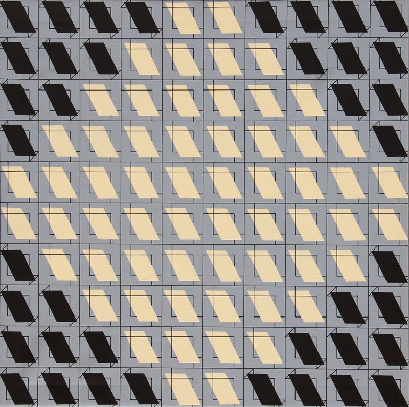 Penetrazione 017/74  (anni 70)  - olio e acrilico su tela - Auction Arte Moderna e Contemporanea Time&Live - Cms Thetis per Casa d'Aste