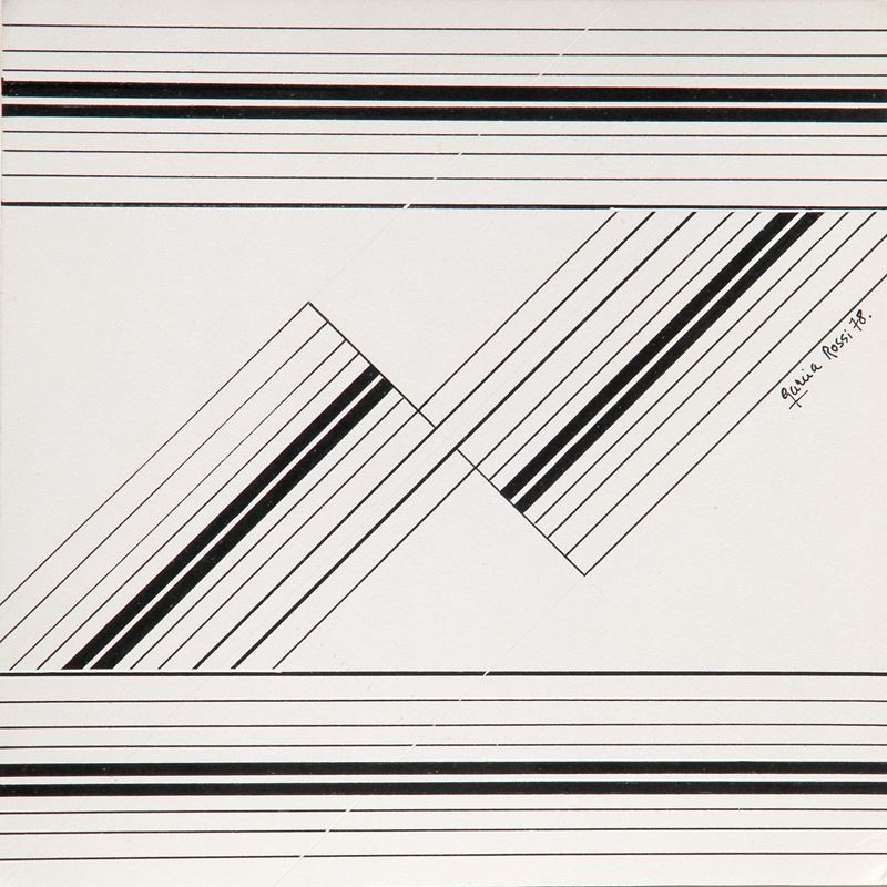 Senza titolo  (1972)  - olio su tela - Asta Asta a Tempo di Arte Moderna e Contemporanea - Cms Thetis per Casa d'Aste