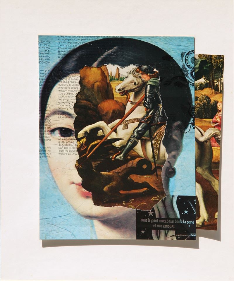 Senza titolo  (1980)  - olio su tela - Auction Arte Moderna e Contemporanea Time&Live - Cms Thetis per Casa d'Aste