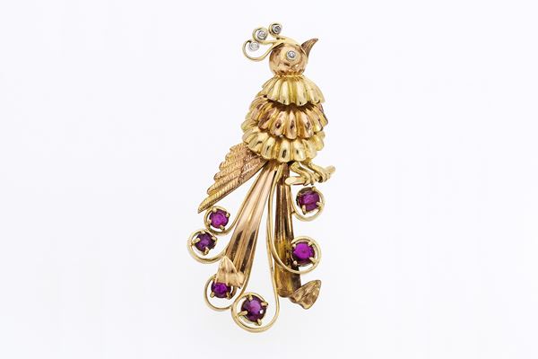 Anello diamanti a fiore